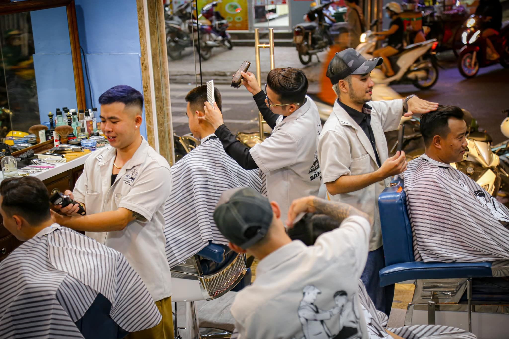 PHONG CÁCH ĐỒNG PHỤC BARBER SHOP